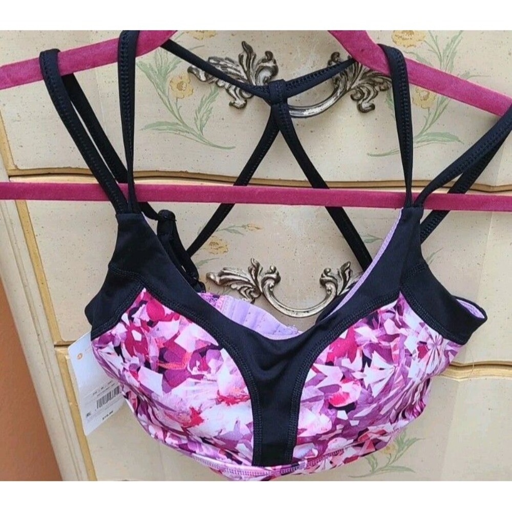 WOMEN'S CHAMPION FITNESS SWIM TOP BACK S NEW WITH TAGS MSRP 20